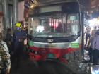 Mumbai BEST Bus Accident: Several Injured After BEST Bus Hits Passengers While Reversing in Bhandup (VIDEO)
