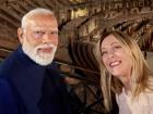 'Welcome to Rome, My Friend!': Giorgia Meloni Shares Photo With PM Narendra Modi as He Arrives in Italy