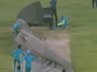 PSL 2026: Ground Staff Nearly Swept Away by Strong Winds in Lahore; Video Goes Viral
