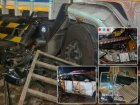 Pune Accident: Woman Killed, Five Injured as Drunk Container Driver Rams Four Vehicles and Crashes Into Shop
