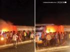 Rajkot-Chotila Highway Accident: Four Killed, Several Injured After Bus Catches Fire After Collision With Tanker