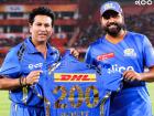 MI vs SRH: Rohit Sharma Receives Special Jersey from Sachin Tendulkar on His 200th IPL Appearance for Mumbai Indians (Watch Video)