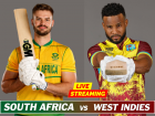 SA vs WI 1st T20I LIVE Cricket Streaming: When and Where To Watch South Africa vs West Indies Match in India