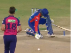 Jake Fraser-McGurk Injured by Trent Boult's Delivery in DC vs RR IPL 2024 Match (Watch Video)