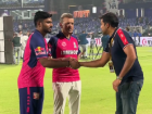 IPL 2024: DC Owner Parth Jindal Meets Sanju Samson After Animated Reaction to RR Captain's Controversial Dismissal (Watch Video)