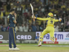 Ravindra Jadeja Recreates His Iconic Last-Ball Victory Celebration Ahead of GT vs CSK Match (Watch Video)