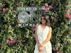 The Sun Shines Brighter at Wimbledon as Jacqueliene Fernandez Graces the Final in Glorious Style