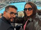 Neha Dhupia Calls Watching Australian Open Final a “Dream Come True” as Djokovic Faces Alcaraz in Historic Clash