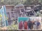 Jammu & Kashmir Accident: Over 10, Including Schoolchildren, Injured After Bus Falls Into Gorge in Udhampur (Watch Video)