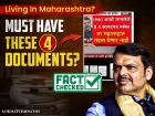 Fact Check: Maharashtra Government Debunks Viral ‘4 Documents Needed To Stay’ Claim As Fake