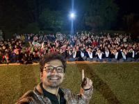 Mirzapur Actor Priyanshu Painyuli Celebrates Christmas With School Children in Wakro Village, Arunachal Pradesh - News | Mirzapur Actor Priyanshu Painyuli Celebrates Christmas With School Children in Wakro Village, Arunachal Pradesh | Latest entertainment News at Lokmattimes.com