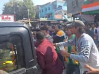 Attack on AIMIM Leader Imtiyaz Jaleel’s Convoy in Chhatrapati Sambhajinagar, One Injured - News | Attack on AIMIM Leader Imtiyaz Jaleel’s Convoy in Chhatrapati Sambhajinagar, One Injured | Latest aurangabad News at Lokmattimes.com