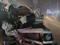 Ayodhya Accident: 3 Killed, 11 Injured After SUV Carrying Pilgrims Collides With Tractor-Trailer - News | Ayodhya Accident: 3 Killed, 11 Injured After SUV Carrying Pilgrims Collides With Tractor-Trailer | Latest national News at Lokmattimes.com Ayodhya Accident: 3 Killed, 11 Injured After SUV Carrying Pilgrims Collides With Tractor-Trailer - News | Ayodhya Accident: 3 Killed, 11 Injured After SUV Carrying Pilgrims Collides With Tractor-Trailer | Latest national News at Lokmattimes.com