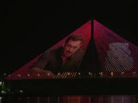 Salman Khan Birthday: Bandra-Worli Sea Link Illuminated as Bollywood’s Bhaijaan Turns 60 (Watch Videos) - News | Salman Khan Birthday: Bandra-Worli Sea Link Illuminated as Bollywood’s Bhaijaan Turns 60 (Watch Videos) | Latest entertainment News at Lokmattimes.com