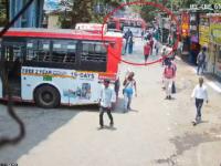 Mumbai: Parked BEST Electric Bus Rolls Back, Hits Stall In Bhandup; CCTV Video Surfaces | Latest mumbai News at www.lokmattimes.com