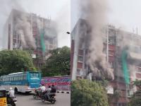 Chennai Fire: Blaze Engulfs BSNL Office on Anna Salai, Services Affected, No Injuries Reported - News | Chennai Fire: Blaze Engulfs BSNL Office on Anna Salai, Services Affected, No Injuries Reported | Latest national News at Lokmattimes.com
