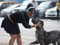 Tanishaa Mukerji Radiates Joy as She Enjoys a Heartwarming Walk with Her Pet Kara - News | Tanishaa Mukerji Radiates Joy as She Enjoys a Heartwarming Walk with Her Pet Kara | Latest entertainment News at Lokmattimes.com
