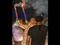 Viral Video: Surat Industrialist Blocks Road, Bursts Firecrackers to Celebrate Son’s Birthday; Booked - News | Viral Video: Surat Industrialist Blocks Road, Bursts Firecrackers to Celebrate Son’s Birthday; Booked | Latest social-viral News at Lokmattimes.com
