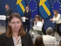 Elisabet Lann: Sweden Health Minister Collapses During Live Press Conference; Video Surfaces - News | Elisabet Lann: Sweden Health Minister Collapses During Live Press Conference; Video Surfaces | Latest international News at Lokmattimes.com Elisabet Lann: Sweden Health Minister Collapses During Live Press Conference; Video Surfaces - News | Elisabet Lann: Sweden Health Minister Collapses During Live Press Conference; Video Surfaces | Latest international News at Lokmattimes.com