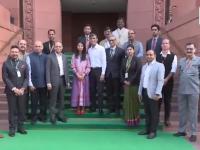 Former UK PM Rishi Sunak Visits Parliament House with Family (Watch Video) - News | Former UK PM Rishi Sunak Visits Parliament House with Family (Watch Video) | Latest national News at Lokmattimes.com