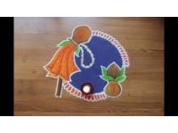 Gudi Padwa 2020: Here are 5 easy rangoli designs you can try - News | Gudi Padwa 2020: Here are 5 easy rangoli designs you can try | Latest maharashtra News at Lokmattimes.com