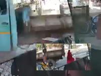 Gujarat Tragedy: Out-of-Control Sand-Laden Tempo Crashes Into Woman in Valsad; CCTV Captures Horrific Accident - News | Gujarat Tragedy: Out-of-Control Sand-Laden Tempo Crashes Into Woman in Valsad; CCTV Captures Horrific Accident | Latest national News at Lokmattimes.com