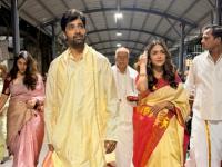 Mrunal Thakur and Adivi Sesh Seek Blessings at Tirupati as They Kick Off Promotions for Dacoit - News | Mrunal Thakur and Adivi Sesh Seek Blessings at Tirupati as They Kick Off Promotions for Dacoit | Latest entertainment News at Lokmattimes.com