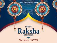Happy Raksha Bandhan 2025: Wishes, Greetings, Messages To Share With Your Brother-Sister On Rakhi - News | Happy Raksha Bandhan 2025: Wishes, Greetings, Messages To Share With Your Brother-Sister On Rakhi | Latest lifestyle News at Lokmattimes.com