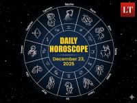 Today's Horoscope, December 23, 2025: Check Your Zodiac Sign's Predictions, Lucky Numbers and Colours - News | Today's Horoscope, December 23, 2025: Check Your Zodiac Sign's Predictions, Lucky Numbers and Colours | Latest lifestyle News at Lokmattimes.com