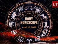 Today's Horoscope, April 10, 2026: Check Your Zodiac Sign's Predictions and Birthday Forecast - News | Today's Horoscope, April 10, 2026: Check Your Zodiac Sign's Predictions and Birthday Forecast | Latest lifestyle News at Lokmattimes.com