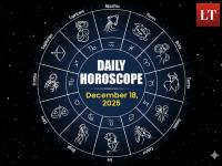 Today's Horoscope, December 18, 2025: Check Your Zodiac Sign's Predictions, Lucky Numbers and Colours - News | Today's Horoscope, December 18, 2025: Check Your Zodiac Sign's Predictions, Lucky Numbers and Colours | Latest lifestyle News at Lokmattimes.com