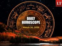 Today's Horoscope, March 30, 2026: Check Your Zodiac Sign's Predictions and Birthday Forecast - News | Today's Horoscope, March 30, 2026: Check Your Zodiac Sign's Predictions and Birthday Forecast | Latest lifestyle News at Lokmattimes.com