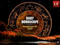 Today's Horoscope, November 27, 2025: Check Your Zodiac Signs Predictions, Lucky Numbers and Colours - News | Today's Horoscope, November 27, 2025: Check Your Zodiac Signs Predictions, Lucky Numbers and Colours | Latest lifestyle News at Lokmattimes.com Today's Horoscope, November 27, 2025: Check Your Zodiac Signs Predictions, Lucky Numbers and Colours - News | Today's Horoscope, November 27, 2025: Check Your Zodiac Signs Predictions, Lucky Numbers and Colours | Latest lifestyle News at Lokmattimes.com