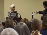 Ilhan Omar Sprayed With Unknown Liquid During Town Hall Meeting in Minneapolis (Watch Video) - News | Ilhan Omar Sprayed With Unknown Liquid During Town Hall Meeting in Minneapolis (Watch Video) | Latest international News at Lokmattimes.com
