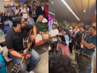 Watch: Passenger Turns IndiGo Flight Delay Into Live Concert at Mumbai Airport, Video Goes Viral - News | Watch: Passenger Turns IndiGo Flight Delay Into Live Concert at Mumbai Airport, Video Goes Viral | Latest social-viral News at Lokmattimes.com