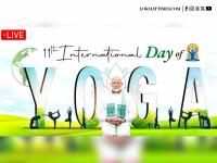 International Yoga Day 2025 Live Streaming: Watch Telecast of PM Modi Leading 11th Yoga Day Celebrations From Visakhapatnam - News | International Yoga Day 2025 Live Streaming: Watch Telecast of PM Modi Leading 11th Yoga Day Celebrations From Visakhapatnam | Latest lifestyle News at Lokmattimes.com International Yoga Day 2025 Live Streaming: Watch Telecast of PM Modi Leading 11th Yoga Day Celebrations From Visakhapatnam - News | International Yoga Day 2025 Live Streaming: Watch Telecast of PM Modi Leading 11th Yoga Day Celebrations From Visakhapatnam | Latest lifestyle News at Lokmattimes.com