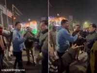 Lucknow: Drunk Sub-Inspector Detained After Car Crashes into Barricades Post New Year Celebrations - News | Lucknow: Drunk Sub-Inspector Detained After Car Crashes into Barricades Post New Year Celebrations | Latest national News at Lokmattimes.com