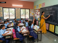 Maharashtra Makes Marathi Mandatory in All Schools From Classes 1 to 10; Violators Face Rs 1 Lakh Fine - News | Maharashtra Makes Marathi Mandatory in All Schools From Classes 1 to 10; Violators Face Rs 1 Lakh Fine | Latest maharashtra News at Lokmattimes.com