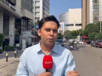 Israel-Hezbollah War: Explosion Interrupts Live Broadcast From Beirut of TV Journalist in Lebanon (Watch Video) - News | Israel-Hezbollah War: Explosion Interrupts Live Broadcast From Beirut of TV Journalist in Lebanon (Watch Video) | Latest international News at Lokmattimes.com