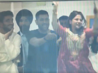 MS Dhoni’s Reaction to Sakshi’s Mistaken Wicket Celebration During IND vs ENG T20 World Cup 2026 Semi Final Goes Viral (VIDEO) - News | MS Dhoni’s Reaction to Sakshi’s Mistaken Wicket Celebration During IND vs ENG T20 World Cup 2026 Semi Final Goes Viral (VIDEO) | Latest cricket News at Lokmattimes.com