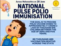 Maharashtra To Hold Statewide Pulse Polio Immunisation Drive On June 28; Over 1.02 Crore Children To Be Vaccinated | Latest mumbai News at www.lokmattimes.com