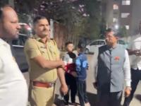 PMC Election 2026: Stones Pelted at Shiv Sena Leader Pramod Nana Bhangire’s Car During Election Campaigning Near Shreeram Chowk - News | PMC Election 2026: Stones Pelted at Shiv Sena Leader Pramod Nana Bhangire’s Car During Election Campaigning Near Shreeram Chowk | Latest pune News at Lokmattimes.com