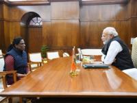 PT Usha’s Husband V Srinivasan Passes Away in Kerala, PM Narendra Modi Offers Condolences - News | PT Usha’s Husband V Srinivasan Passes Away in Kerala, PM Narendra Modi Offers Condolences | Latest national News at Lokmattimes.com