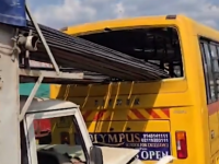 Pune School Bus Accident: Steel Bars From Pickup Truck Pierce Vehicle; 8 Children Injured (VIDEO) - News | Pune School Bus Accident: Steel Bars From Pickup Truck Pierce Vehicle; 8 Children Injured (VIDEO) | Latest pune News at Lokmattimes.com Pune School Bus Accident: Steel Bars From Pickup Truck Pierce Vehicle; 8 Children Injured (VIDEO) - News | Pune School Bus Accident: Steel Bars From Pickup Truck Pierce Vehicle; 8 Children Injured (VIDEO) | Latest pune News at Lokmattimes.com