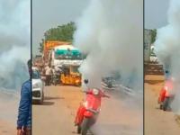 Fourth electric scooter catches fire in India, shocking images goes viral! - News | Fourth electric scooter catches fire in India, shocking images goes viral! | Latest national News at Lokmattimes.com Fourth electric scooter catches fire in India, shocking images goes viral! - News | Fourth electric scooter catches fire in India, shocking images goes viral! | Latest national News at Lokmattimes.com