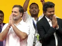 Joseph Vijay Takes Oath as Tamil Nadu CM in Coat Suit, Breaks Traditional Attire Trend - News | Joseph Vijay Takes Oath as Tamil Nadu CM in Coat Suit, Breaks Traditional Attire Trend | Latest national News at Lokmattimes.com
