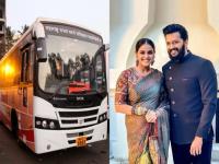 Riteish Deshmukh, Genelia D'Souza To Be Faces of Maharashtra ST ‘Laal Pari’ - News | Riteish Deshmukh, Genelia D'Souza To Be Faces of Maharashtra ST ‘Laal Pari’ | Latest maharashtra News at Lokmattimes.com