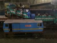 Ratnagiri: Ro-Ro Train Halted at Khed Station on Konkan Railway Route After Truck Load Shifts on Rake (Watch Video) - News | Ratnagiri: Ro-Ro Train Halted at Khed Station on Konkan Railway Route After Truck Load Shifts on Rake (Watch Video) | Latest maharashtra News at Lokmattimes.com Ratnagiri: Ro-Ro Train Halted at Khed Station on Konkan Railway Route After Truck Load Shifts on Rake (Watch Video) - News | Ratnagiri: Ro-Ro Train Halted at Khed Station on Konkan Railway Route After Truck Load Shifts on Rake (Watch Video) | Latest maharashtra News at Lokmattimes.com