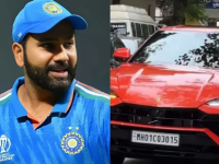 Rohit Sharma Seen Driving His New Lamborghini Urus on Mumbai Streets (Watch Video) - News | Rohit Sharma Seen Driving His New Lamborghini Urus on Mumbai Streets (Watch Video) | Latest cricket News at Lokmattimes.com