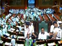 Ruckus in Karnataka Assembly as BJP MLAs Enter Well, Tear Papers Before Speaker; Session Adjourned (Watch Video) - News | Ruckus in Karnataka Assembly as BJP MLAs Enter Well, Tear Papers Before Speaker; Session Adjourned (Watch Video) | Latest national News at Lokmattimes.com